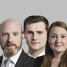 Christopher Burrows, George Eyre and Helena Drage