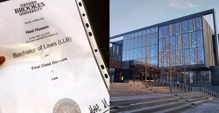 Paralegal Who Lied About Having First Class Oxford Brookes Law Degree Fined 2 000 Legal Cheek